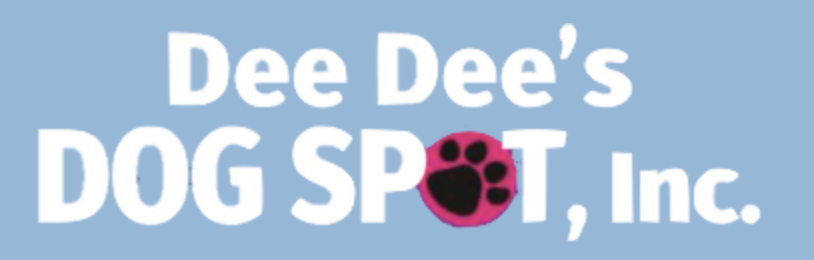 Screenshot of Dee Dee's Dog Spot Logo